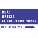 Rua grécia bairro jardim europa cep: 45987 - 252